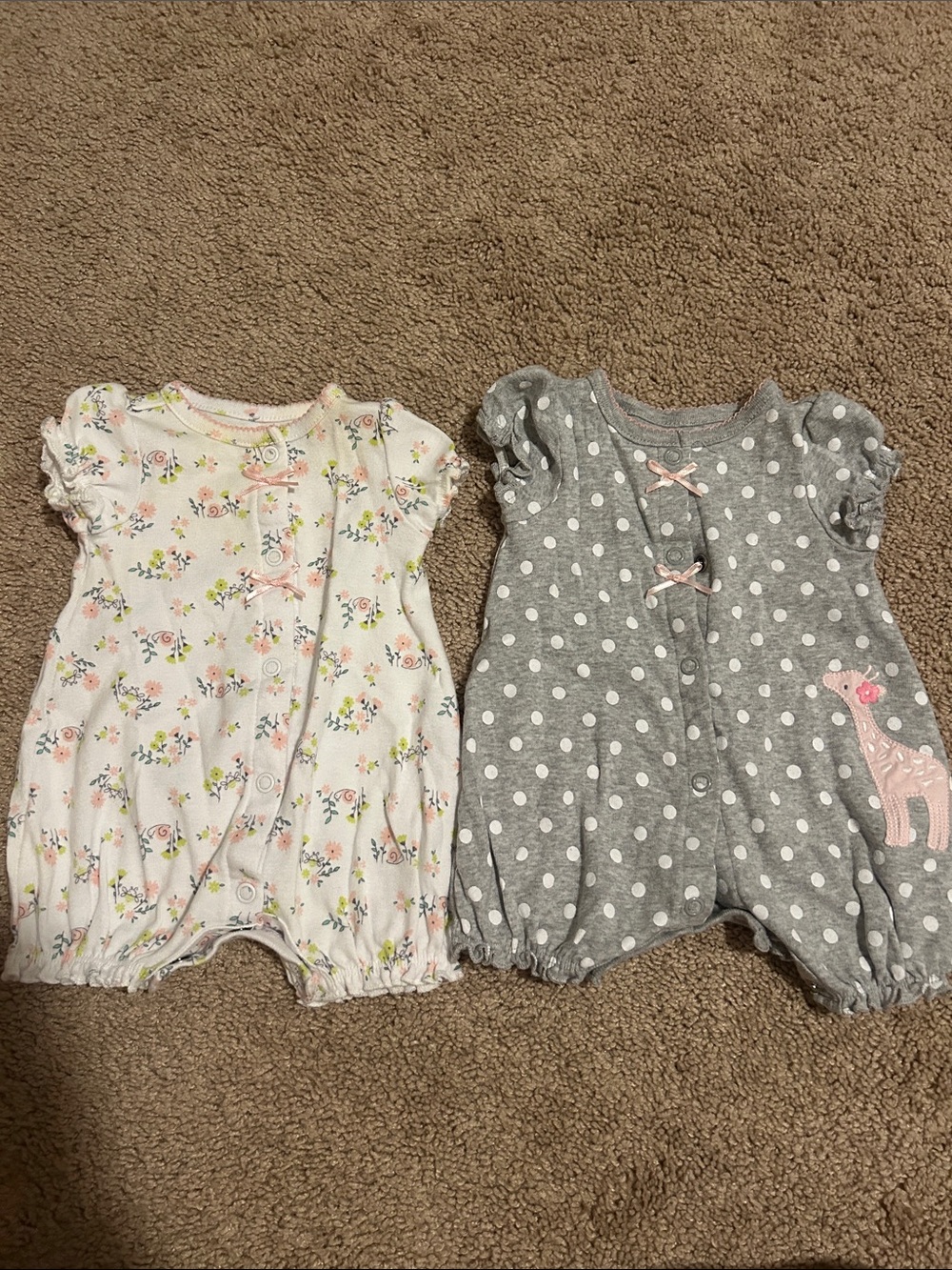 Newborn onesie outfit
